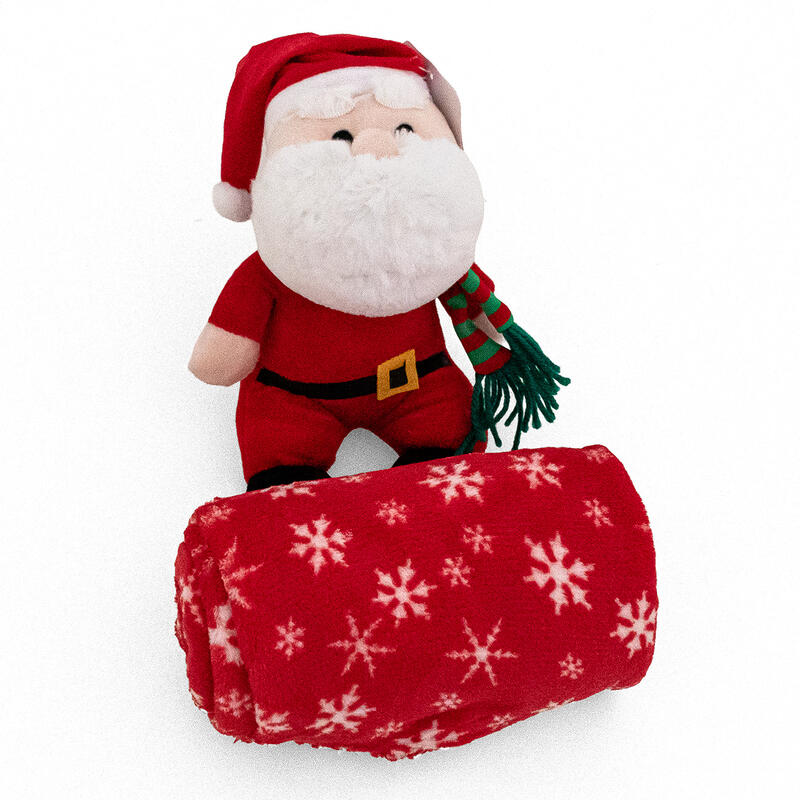 Irge coperta+pupazzo grande natale