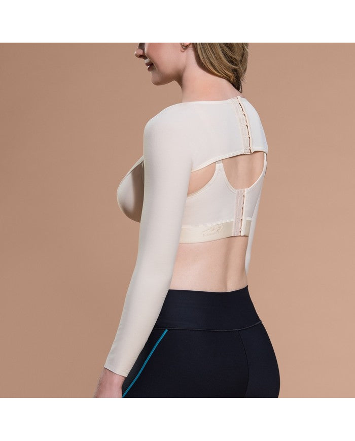 Marena Recovery Guaina per Brachioplastica con Maniche Lunghe