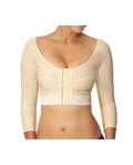 Marena Recovery Corpetto Compressivo per Liposuzione con Coppa Preformata e Maniche a 3/4
