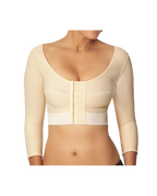 Marena Recovery Corpetto Compressivo per Liposuzione con Coppa Preformata e Maniche a 3/4