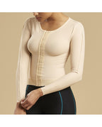 Marena Recovery Corpetto Compressivo Liposuzione Schiena Braccia e Addome con Maniche Lunghe
