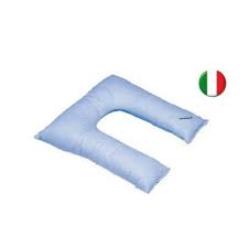 Cuscino Ortopedico a Ferro di Cavallo in Fibra Cava Siliconata