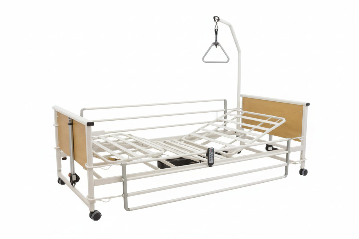 Letto da Degenza Elettrico a Tre Snodi Elevabile con Trendelenburg Termigea