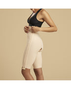 Marena Body Guaina Compressiva Sottoseno-Ginocchio Senza Bretelle con Zip Completa