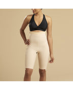 Marena Body Guaina Compressiva Sottoseno-Ginocchio Senza Bretelle con Zip Completa