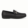 Mocassino da donna in pelle elasticizzato