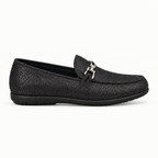 Mocassino da donna in pelle elasticizzato