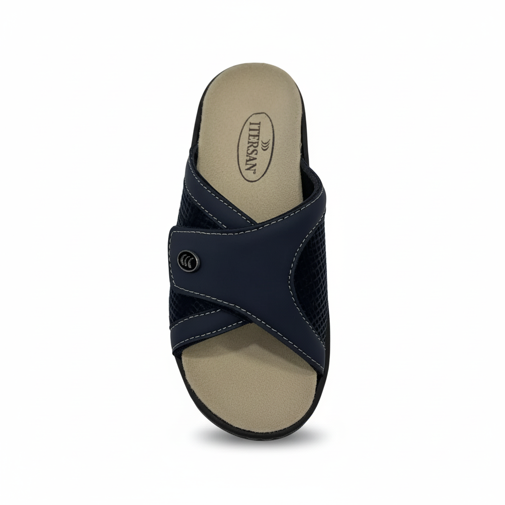 Itersan Pantofola Ortopedica Donna Blu Navy
