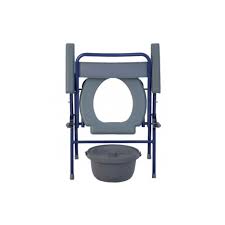 Termigea Sedia WC Pieghevole  con Schienale BA48