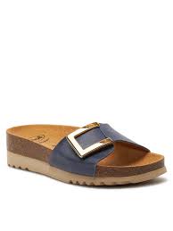 Scholl Monterey Mule Blu