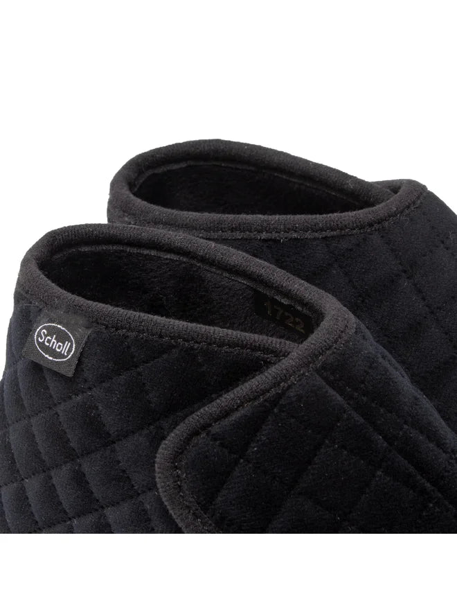 Scholl Pantofole Lili Ankle Boot Nero