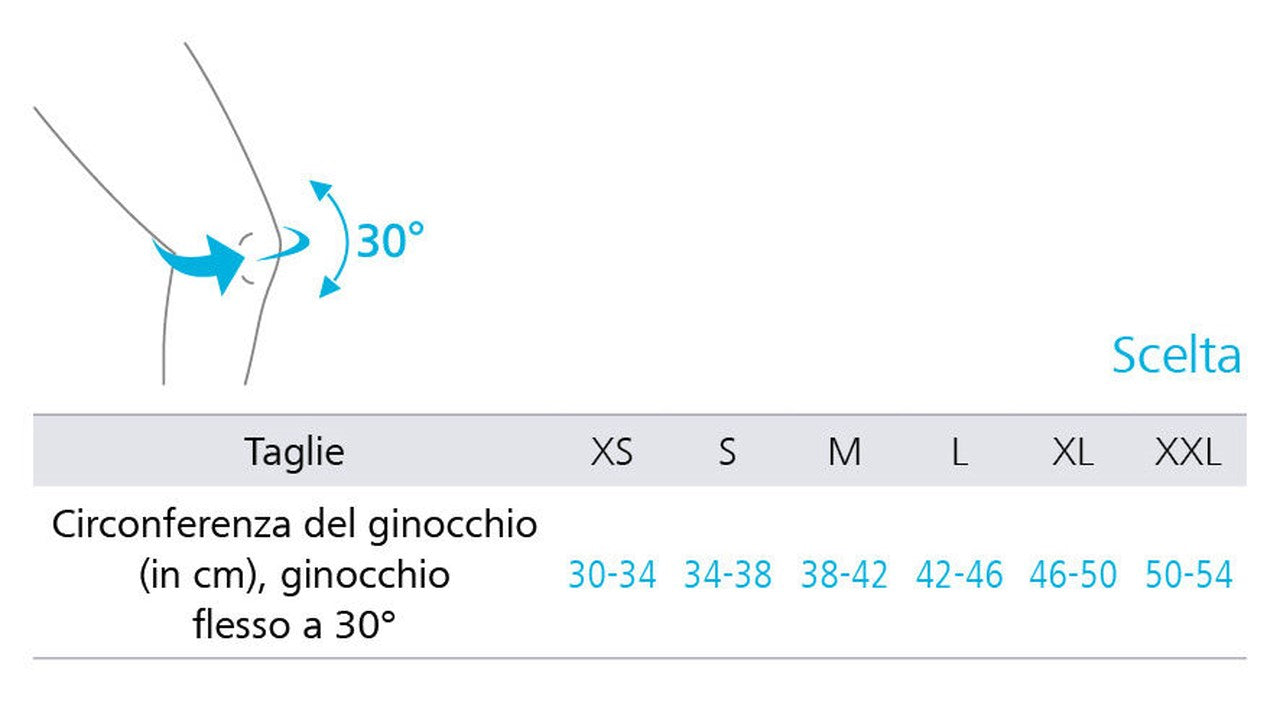Sigvaris GenuActive Pad Ginocchiera Steccata
