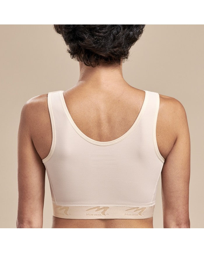 Marena Recovery Reggiseno Post-Operatorio ad Alta Copertura con Apertura Frontale