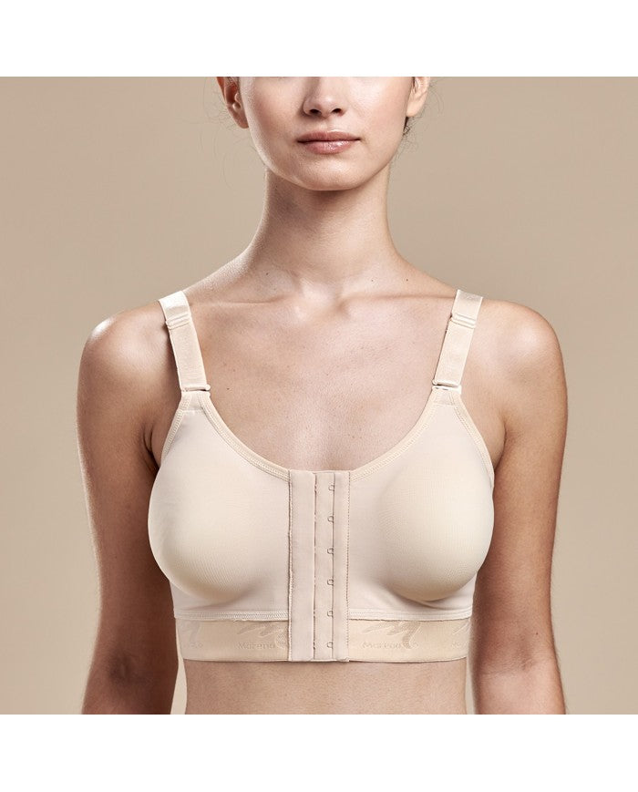Marena Recovery Reggiseno Post-Operatorio a Bassa Copertura con Apertura Frontale e Ganci