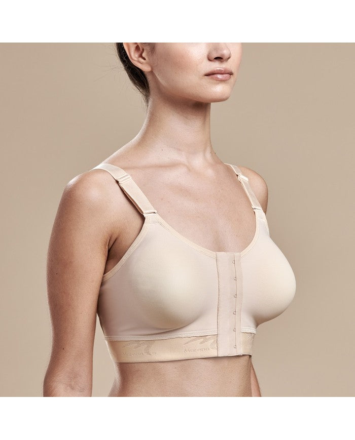 Marena Recovery Reggiseno Post-Operatorio a Bassa Copertura con Apertura Frontale e Ganci