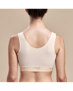 Marena Recovery Reggiseno Post-Operatorio con Apertura Frontale e Ganci con Drappeggio sul Seno