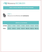 Marena Recovery Reggiseno Post-Operatorio con Coppa Preformata