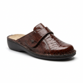 Benexa Pantofola Donna Crocodile Bordeux