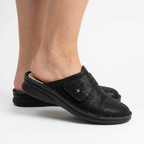 Benexa pantofola elasticizzata nera