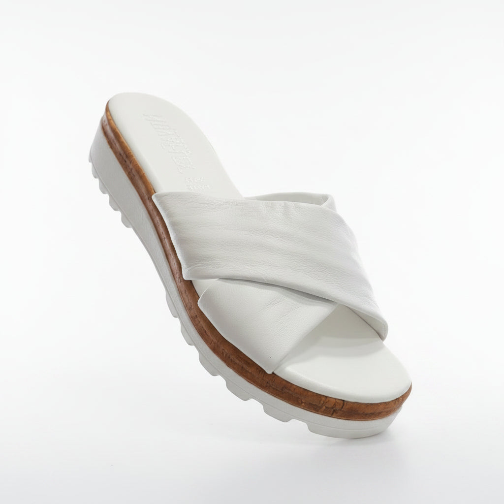 Novaflex Sandalo Incrociato Bianco