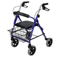 Rollator Pieghevole Metallizzato Termigea 4 Ruote