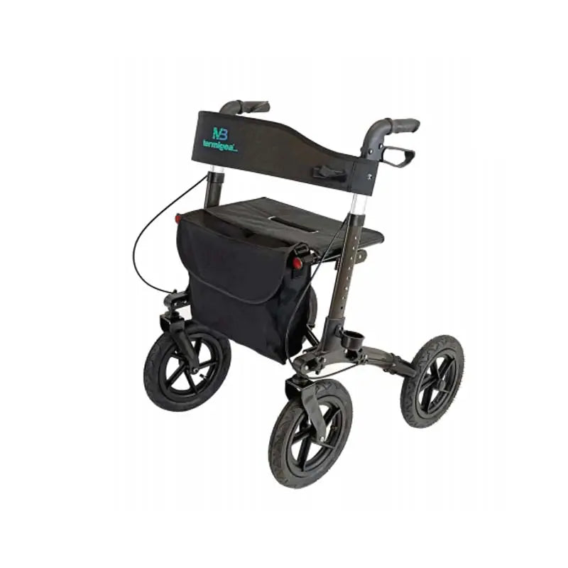 Termigea Rollator Pieghevole con Quattro Ruote Grandi