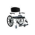 Comoda Bariatrica Autospinta da Doccia e WC in Alluminio Termigea