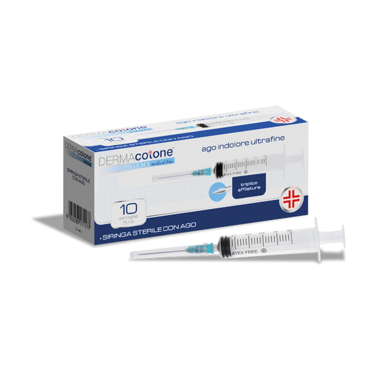 DERMACOTONE 10 SIRINGHE STANDARD STERILI DA 5 ML