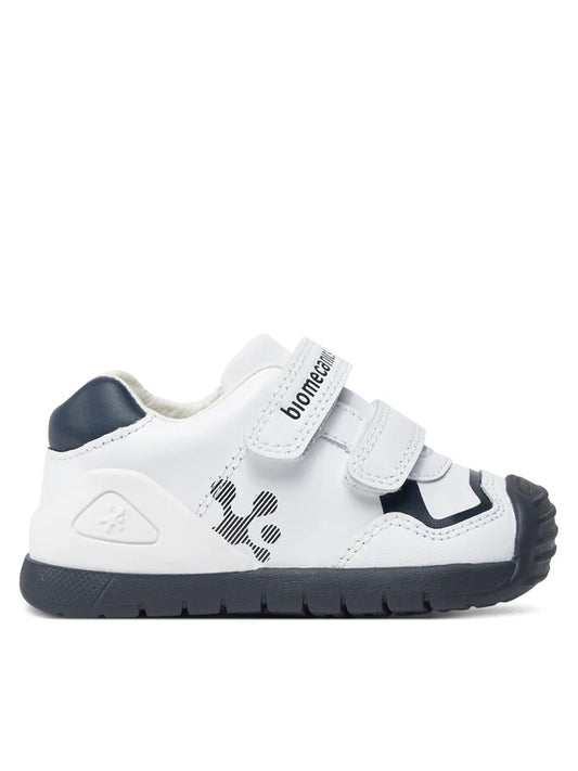 Biomecanics Scarpe Bambino Bianche e Blu Logo