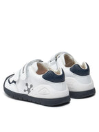 Biomecanics Scarpe Bambino Bianche e Blu Logo