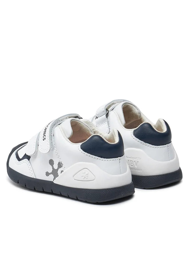 Biomecanics Scarpe Bambino Bianche e Blu Logo