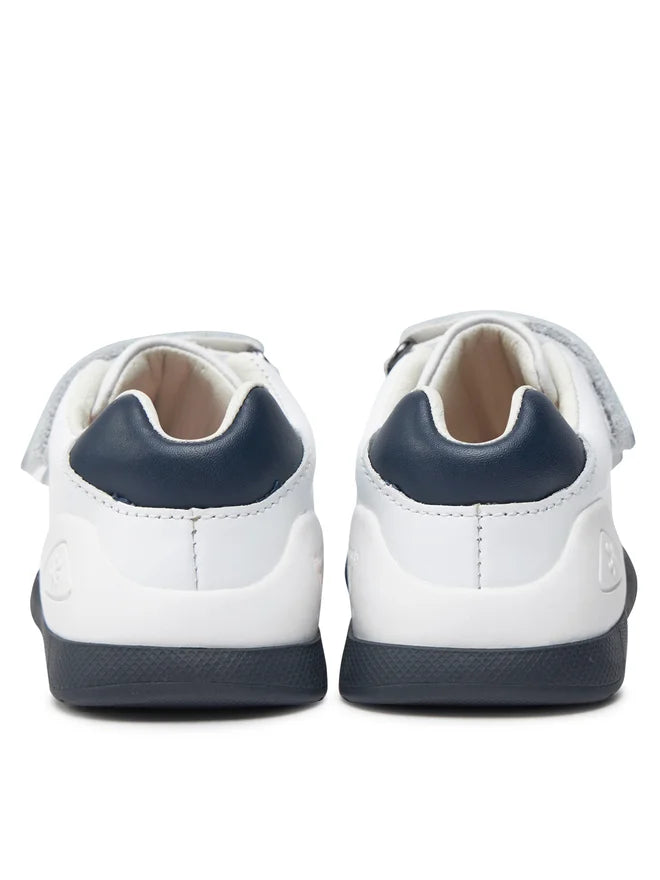 Biomecanics Scarpe Bambino Bianche e Blu Logo