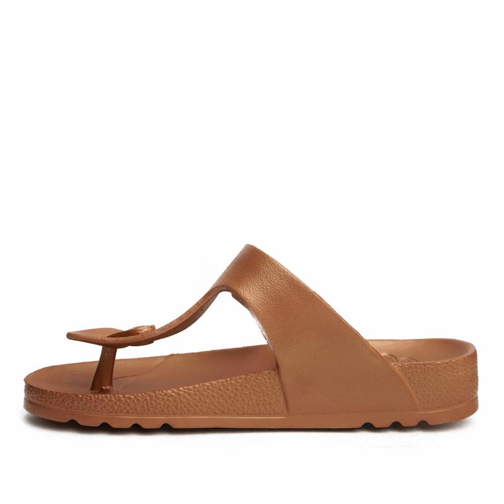 Scholl Bahia Flip Flop Eva Infradito Copper