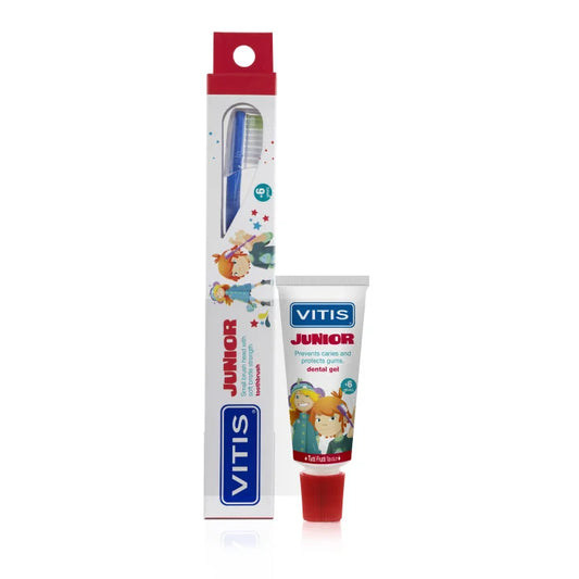 Vitis® Junior Spazzolino e Dentifricio Gel 15ml
