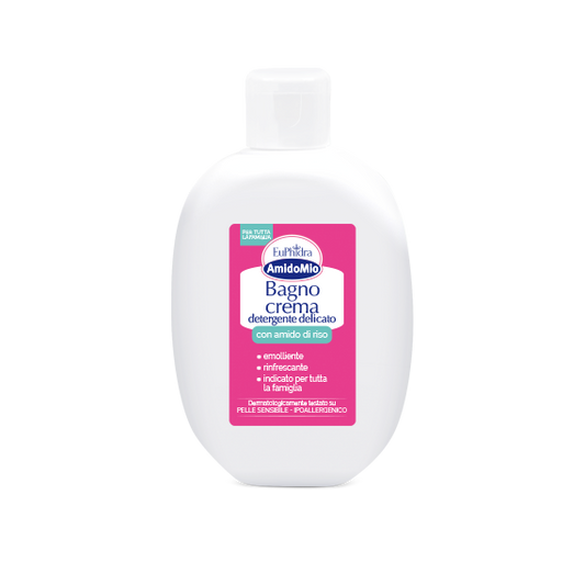Euphidra Bagno Crema Detergente delicato azione emolliente e lenitiva