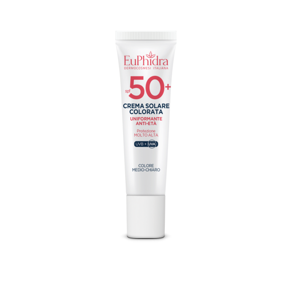 Euphidra crema solare anti-età colorata protezone molto alta 50+