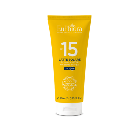 Euphidra latte Invisibile solare corpo resistente all'acqua con protezione spf 15