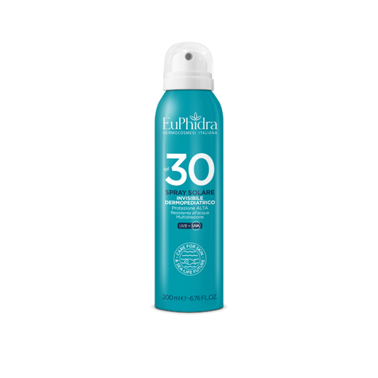 Euphidra Spray Solare Invisibile Dermopediatrico spf 30